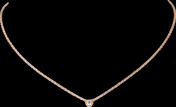 ★Cartier/カルティエ ネックレスペンダント スーパーコピー★ピンクゴールド×ネックレス×ダイヤ★