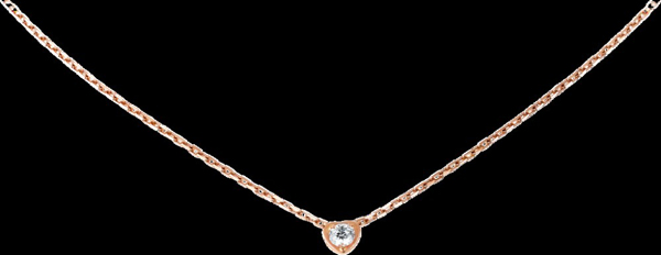 ★Cartier/カルティエ ネックレスペンダント スーパーコピー★ピンクゴールド×ネックレス×ダイヤ★