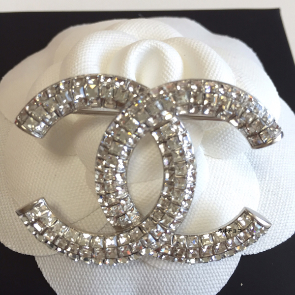 《新作限定 華やかエレ女》CHANEL 2016春夏新作 シャネルスーパーコピー ラインストーンブローチ