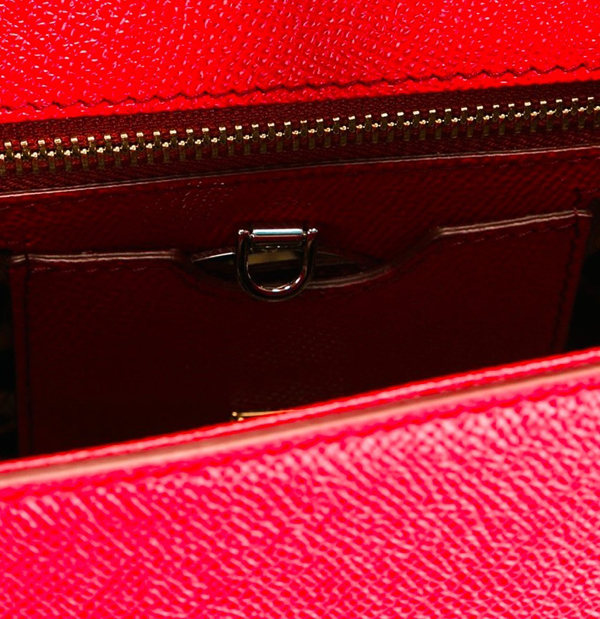 16-17AW Dolce&Gabbana(D&G)ドルチェ&ガッバーナ スーパーコピー DG193 LARGE‘SICILY’BAG IN DAUPHINE PRINT LEATHER