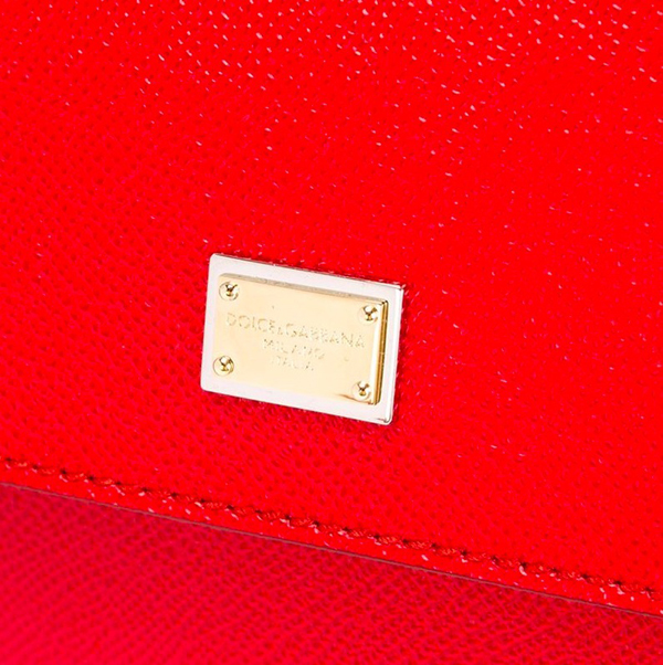 17SS Dolce&Gabbana(D&G)ドルチェ&ガッバーナ スーパーコピー DG162 SMALL‘SICILY’BAG IN DAUPHINE PRINT LEATHER
