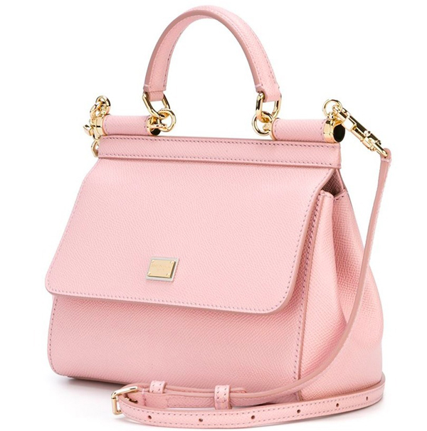 17SS Dolce&Gabbana(D&G)ドルチェ&ガッバーナ スーパーコピー DG166 SMALL‘SICILY’BAG IN DAUPHINE PRINT LEATHER