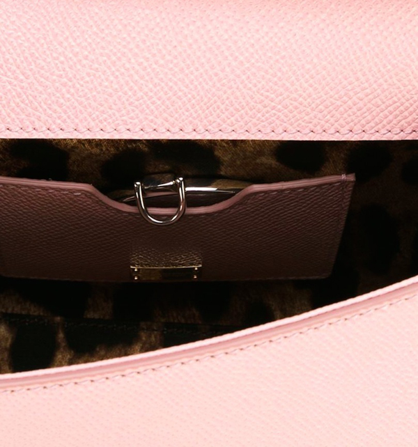 17SS Dolce&Gabbana(D&G)ドルチェ&ガッバーナ スーパーコピー DG166 SMALL‘SICILY’BAG IN DAUPHINE PRINT LEATHER