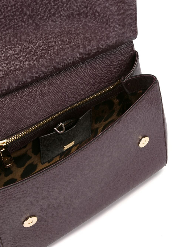 16-17AW SICILY Dolce&Gabbana(D&G)ドルチェ&ガッバーナ スーパーコピー バッグ DAUPHINEレザー ラージサイズ BB6235A10018M073