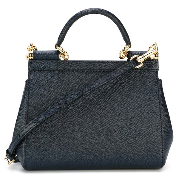 17SS Dolce&Gabbana(D&G)ドルチェ&ガッバーナ スーパーコピー DG161 SMALL‘SICILY’BAG IN DAUPHINE PRINT LEATHER