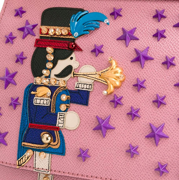 16-17AW Dolce&Gabbana(D&G)ドルチェ&ガッバーナ スーパーコピー DG765‘TOY SOLDIER’EMBELLISHED MEDIUM SICILY BAG