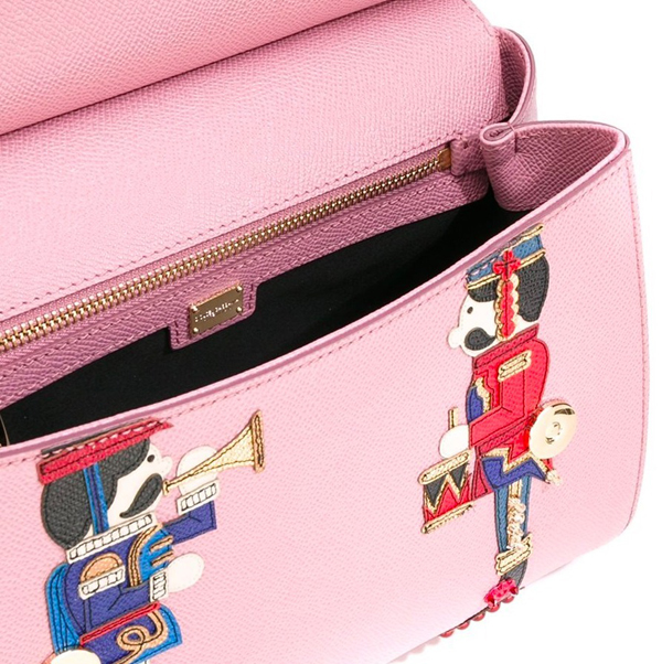 16-17AW Dolce&Gabbana(D&G)ドルチェ&ガッバーナ スーパーコピー DG765‘TOY SOLDIER’EMBELLISHED MEDIUM SICILY BAG