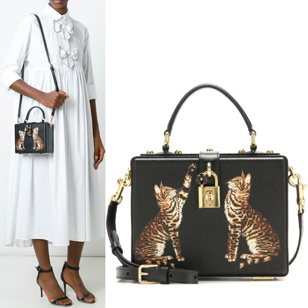 16-17AW Dolce&Gabbana(D&G)ドルチェ&ガッバーナ スーパーコピー DG647 CAT PRINT DOLCE BOX