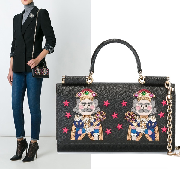 2017新作人気!(D&G)ドルチェ&ガッバーナ スーパーコピー  Dolce & Gabbana iPhone6/7 Plusホルダー付ミニバッグ BI0869AC88680999