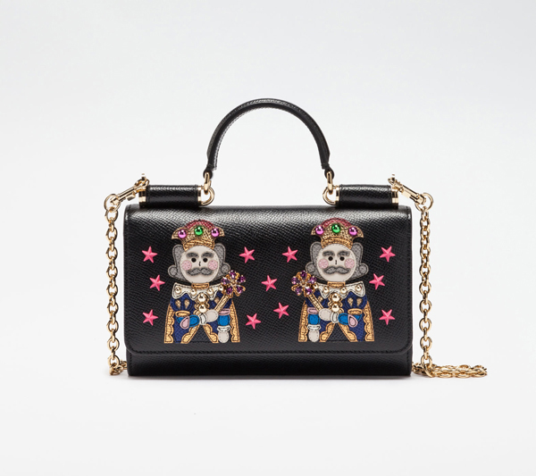 2017新作人気!(D&G)ドルチェ&ガッバーナ スーパーコピー  Dolce & Gabbana iPhone6/7 Plusホルダー付ミニバッグ BI0869AC88680999
