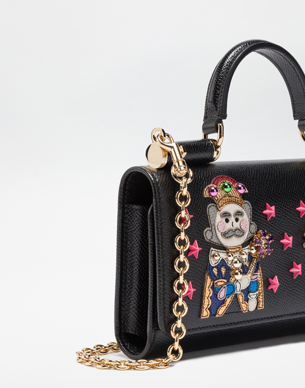 2017新作人気!(D&G)ドルチェ&ガッバーナ スーパーコピー  Dolce & Gabbana iPhone6/7 Plusホルダー付ミニバッグ BI0869AC88680999