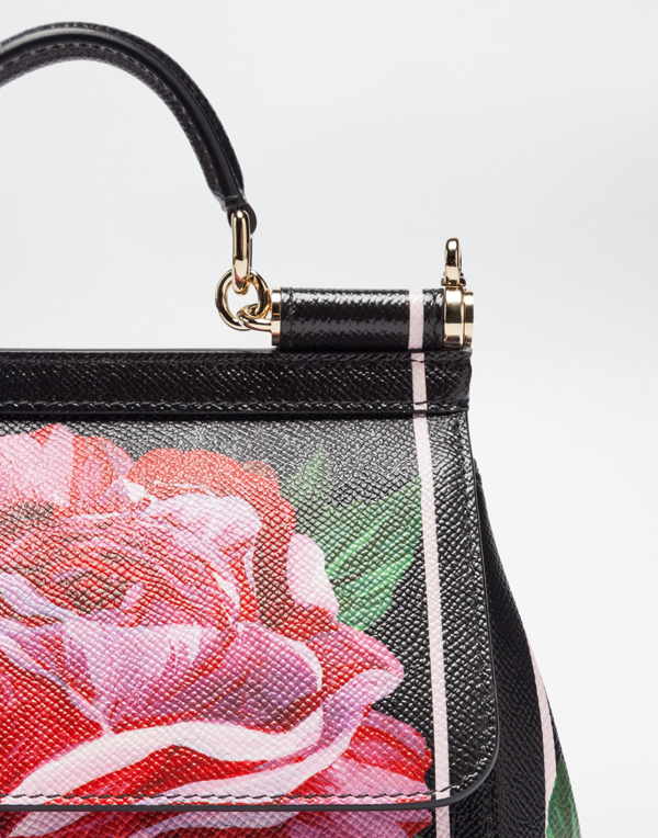 2017新作人気 DOLCE & GABBANA SICILY (D&G)ドルチェ&ガッバーナ スーパーコピー ミニバッグ DAUPHINEプリントレザー BB6003AC826HN412