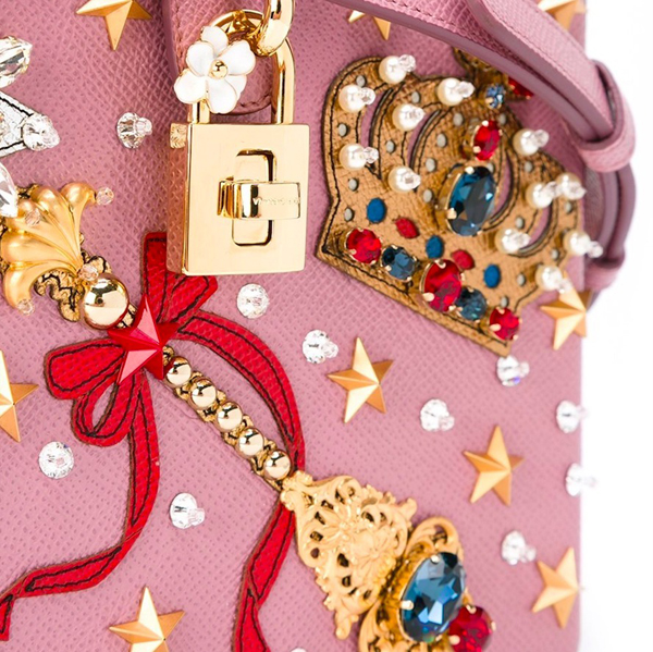 16-17AW Dolce&Gabbana(D&G)ドルチェ&ガッバーナ スーパーコピー DG658 EMBELLISHED DOLCE BOX
