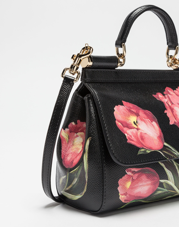2017新作人気 SICILY Dolce&Gabbana(D&G)ドルチェ&ガッバーナ スーパーコピー バッグ DAUPHINEレザー スモールサイズ BB6003AC685HN26F
