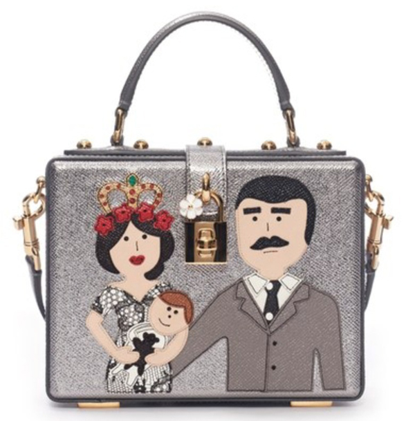 16-17AW Dolce&Gabbana(D&G)ドルチェ&ガッバーナ スーパーコピー BOX BAG DGファミリー BB5970AB51880750