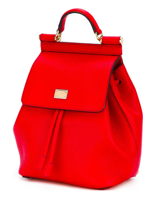 17SS Dolce&Gabbana(D&G)ドルチェ&ガッバーナ スーパーコピー DG230‘SICILY’LEATHER BACKPACK