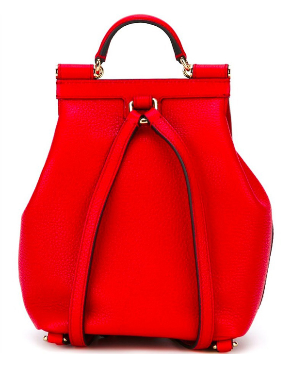 17SS Dolce&Gabbana(D&G)ドルチェ&ガッバーナ スーパーコピー DG230‘SICILY’LEATHER BACKPACK