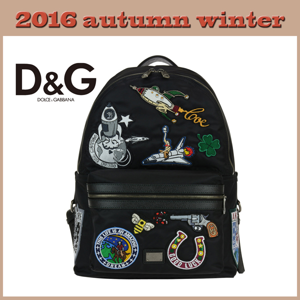 ★2017秋冬★Dolce&Gabbana(D&G)ドルチェ&ガッバーナ スーパーコピー BACKPACK Dolce&Gabbana