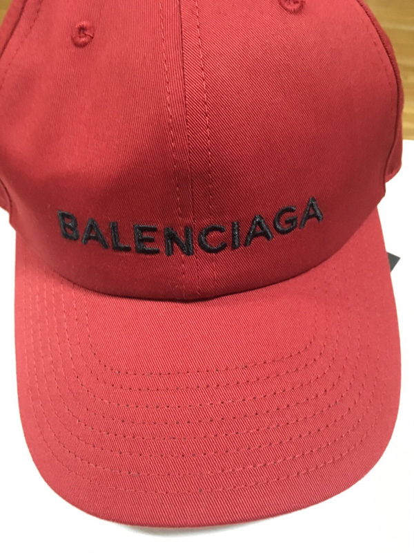 BALENCIAGAバレンシアガ スーパーコピー ロゴキャップ レッド