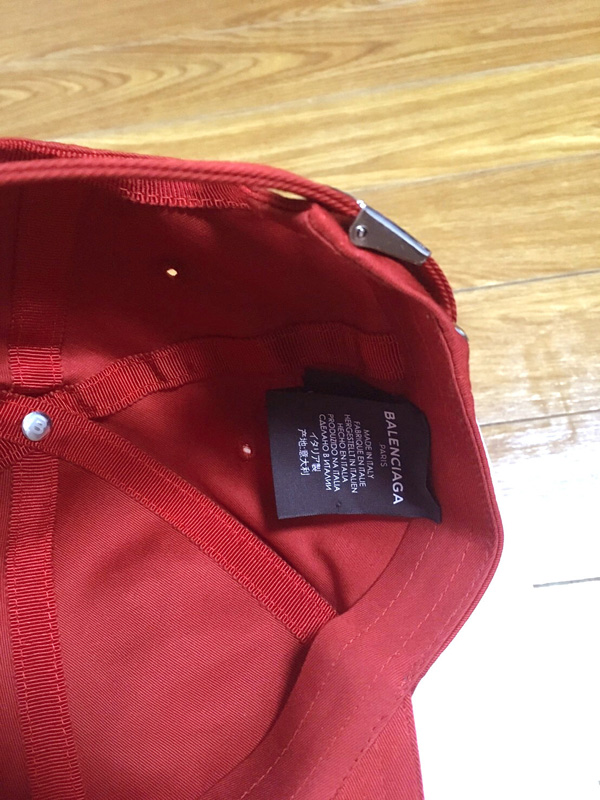 BALENCIAGAバレンシアガ スーパーコピー ロゴキャップ レッド