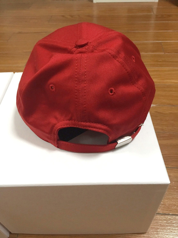 BALENCIAGAバレンシアガ スーパーコピー ロゴキャップ レッド