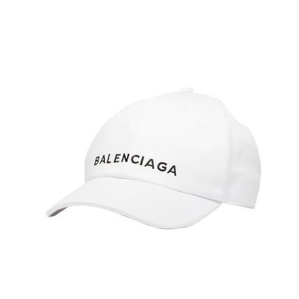関税送料込☆17SS BALENCIAGAバレンシアガ スーパーコピー　ホワイトロゴキャップ☆