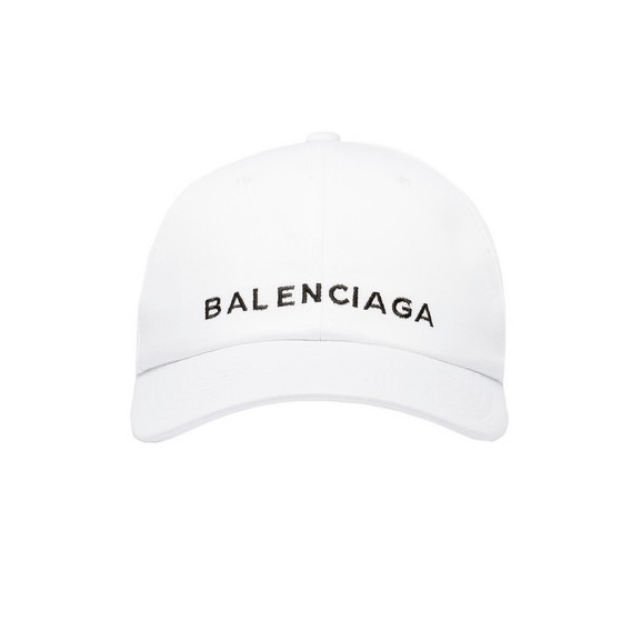 関税送料込☆17SS BALENCIAGAバレンシアガ スーパーコピー　ホワイトロゴキャップ☆