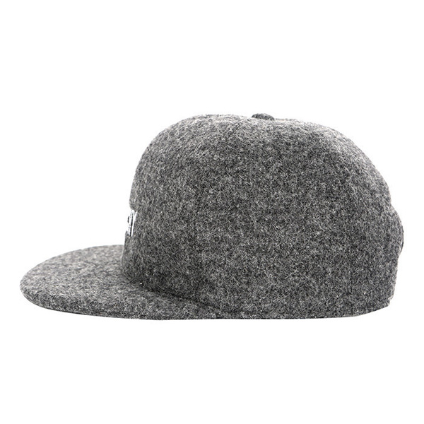 GIVENCHYジバンシィスーパーコピー 16AW ロゴ刺繍 ウール スナップバック/キャップ_GREY
