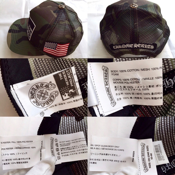 国内発送!! 大人気商品クロムハーツスーパーコピー　TRUCKER CAP THE HEROS PROJECT
