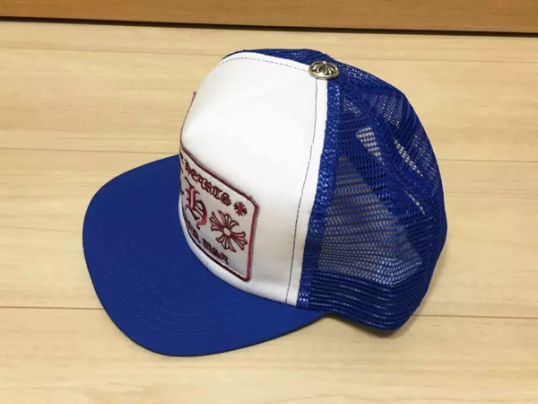 即納 CHROME HEARTSクロムハーツスーパーコピー CH Trucker Cap クロムハーツ 青白
