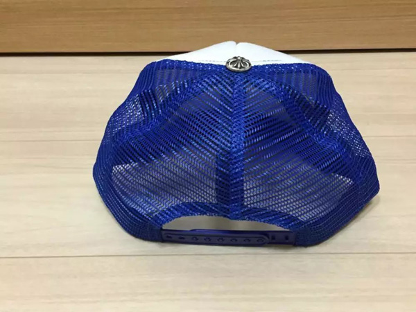 即納 CHROME HEARTSクロムハーツスーパーコピー CH Trucker Cap クロムハーツ 青白
