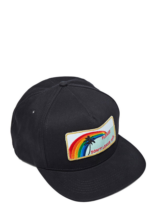 Saint Laurent サンローランスーパーコピー デニム PATCH 6 PANEL キャップ