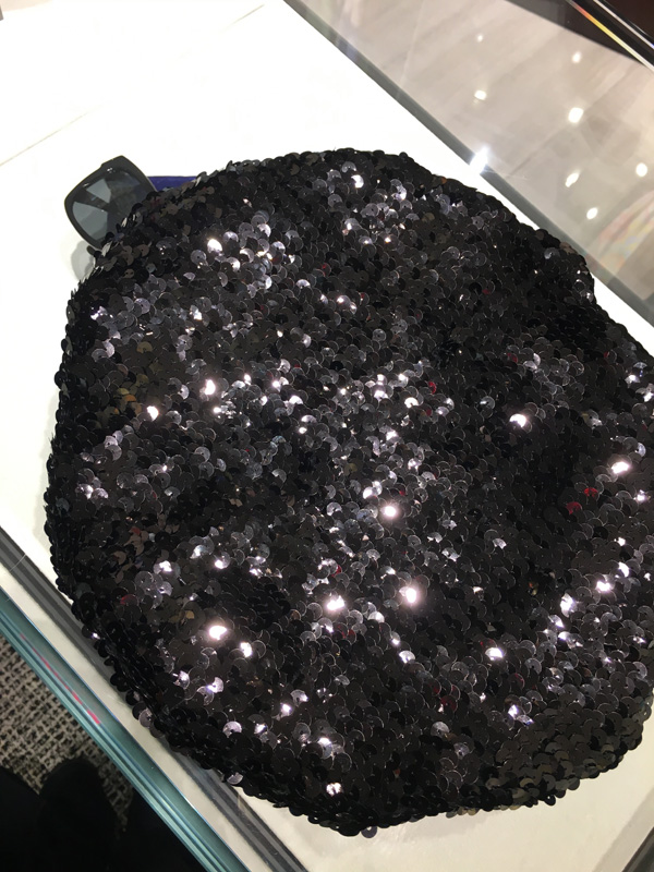 CHANELシャネルスーパーコピー 2017新作 クルーズ CCロゴ スパンコール ベレー帽