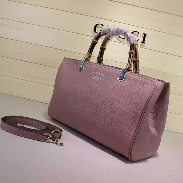 2015/16秋冬新作 GUCCI グッチコピー 2WAYトートバッグ Bamboo Shoppere バンブー BAMBOO ショルダーバッグ