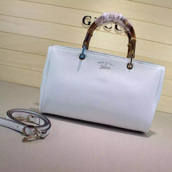 GUCCI グッチコピー 2015/16秋冬新作 2WAYトートバッグ 323660 A7M0G 2529　バンブー BAMBOO ショルダーバッグ