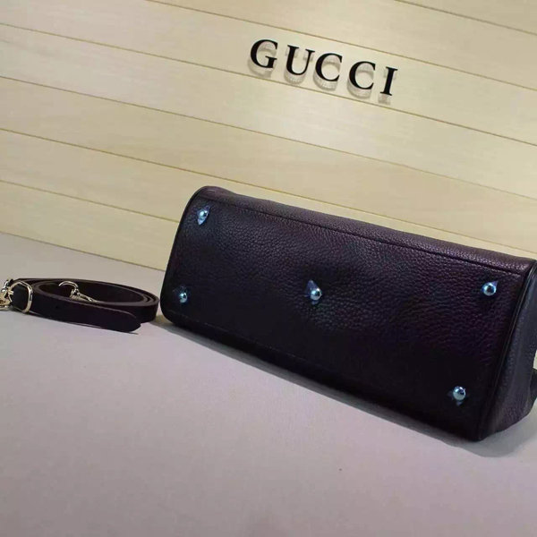 GUCCI グッチコピー 2015/16秋冬新作 2WAYトートバッグ 353126 A7M0G 1000　バンブー BAMBOO ショルダーバッグ