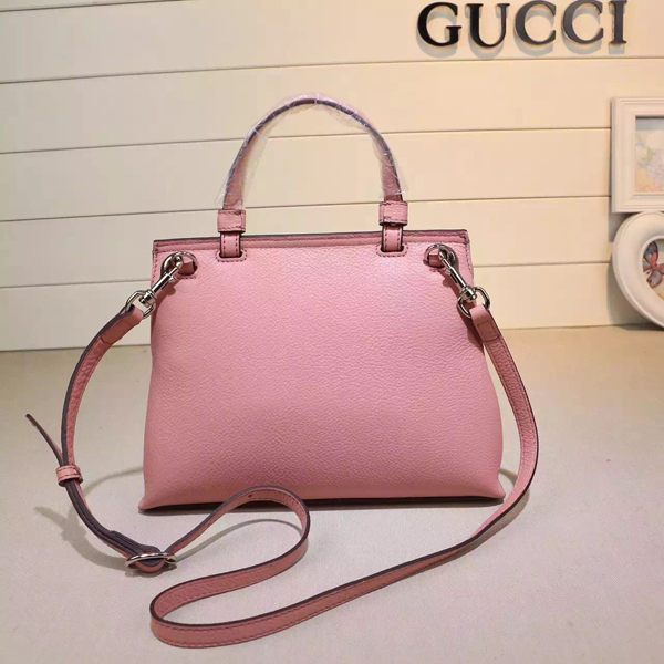 16春夏新作 グッチコピー ☆Gucci☆ Bamboo Daily Top Handle Bag(2way) 