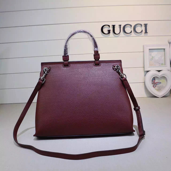 2015/16秋冬新作 GUCCI(グッチコピー) Bamboo デイリーレザーバッグ
