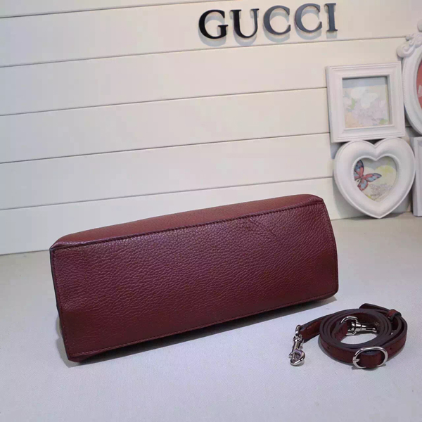 2015/16秋冬新作 GUCCI(グッチコピー) Bamboo デイリーレザーバッグ