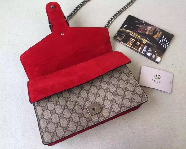 GUCCI(グッチコピー) 2015-16秋冬新作☆SALE セレブ愛用 GUCCI DIONYSUSショルダーバッグ Red