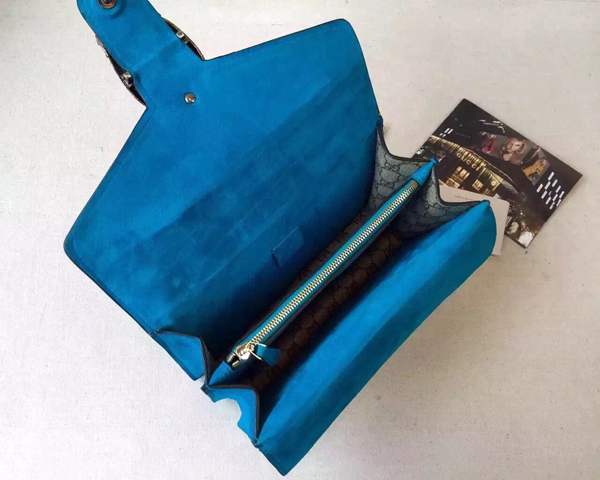 GUCCI(グッチコピー) 2015-16秋冬新作☆SALE セレブ愛用 GUCCI DIONYSUSショルダーバッグ Blue