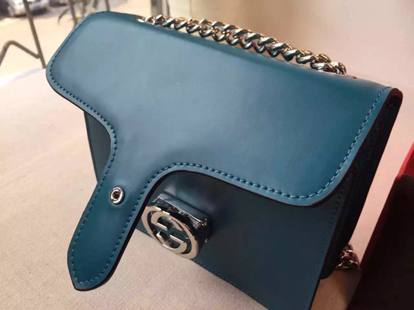 2016新作 GUCCI グッチコピー ポリッシュレザーショルダーバッグ 387609 DKE0N 4910