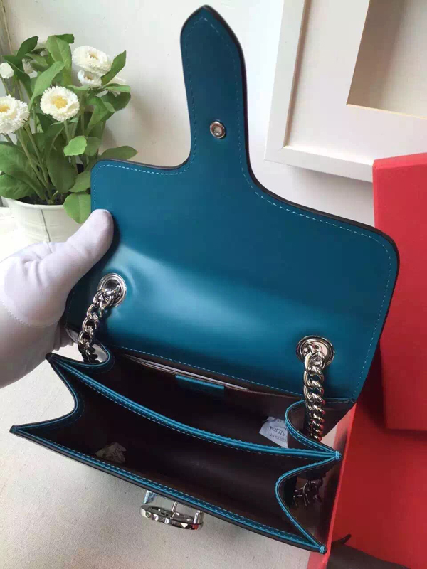 2016新作 GUCCI グッチコピー ポリッシュレザーショルダーバッグ 387609 DKE0N 4910
