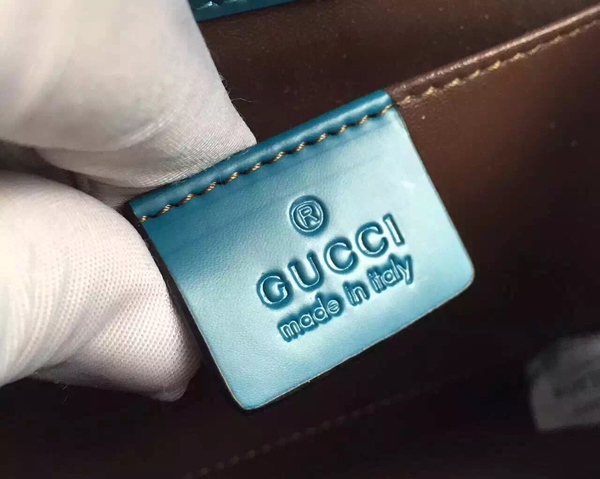 2016新作 GUCCI グッチコピー ポリッシュレザーショルダーバッグ 387609 DKE0N 4910