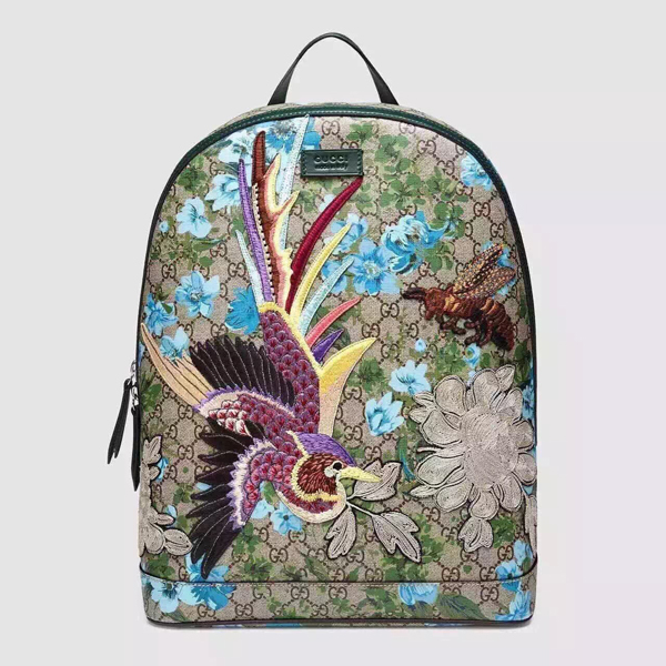 2016新作 先取り☆【GUCCI】グッチコピー gg supreme broom canvas backpack 406370 KU2KX 8967