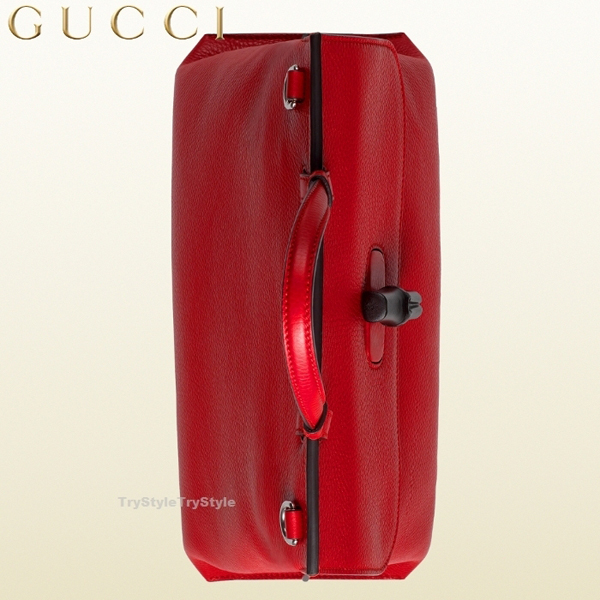 2016AW★GUCCI グッチコピー バンブーデイリー 2WAY レザー バッグ 392013 A7M0N 6523