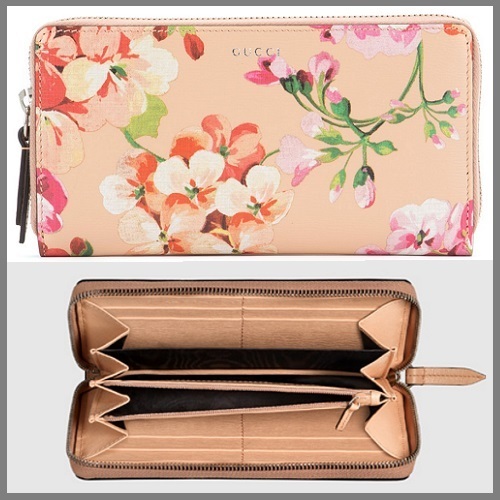 16SS新作 グッチコピー Gucciブルームスプリントウォレット 410102CWB1N5770