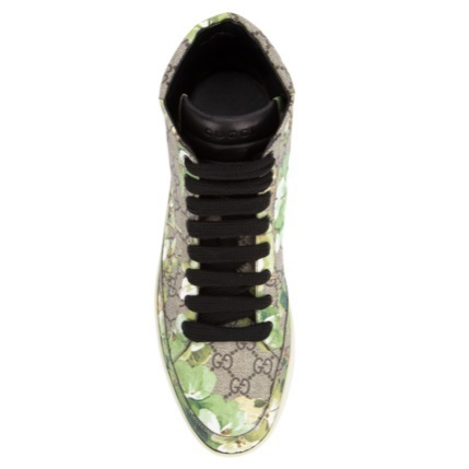 2016新作 【GUCCI】☆16SS グッチコピー GGブルームスハイトップスニーカー 407342KU2N08960