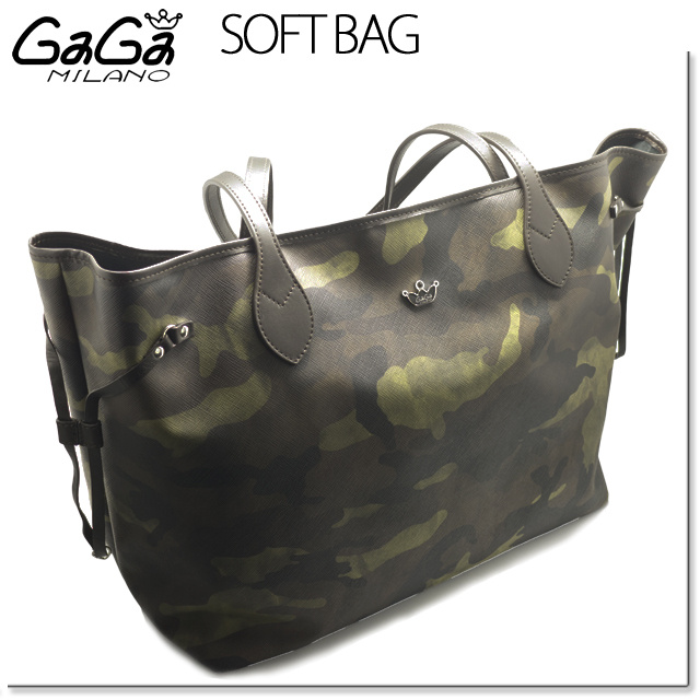 GaGa MILANO ガガミラノバッグスーパーコピー SOFT BAG ソフトバッグ カモフラージュ 11597524