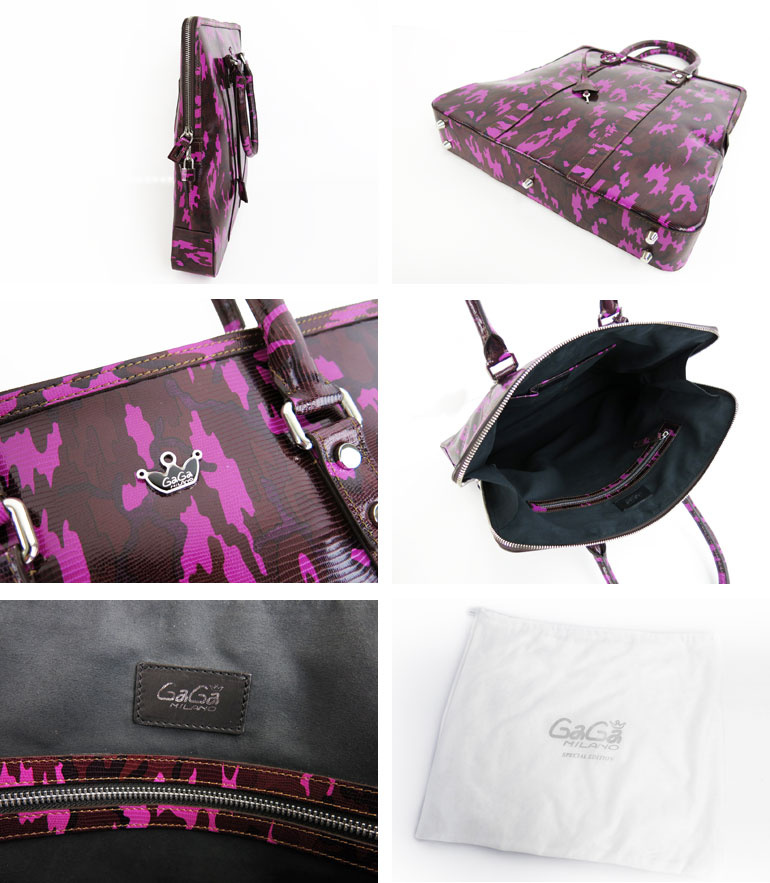 ガガミラノバッグスーパーコピー BIG BAG B03CF トートバッグ ピンクカモフラ 12081885